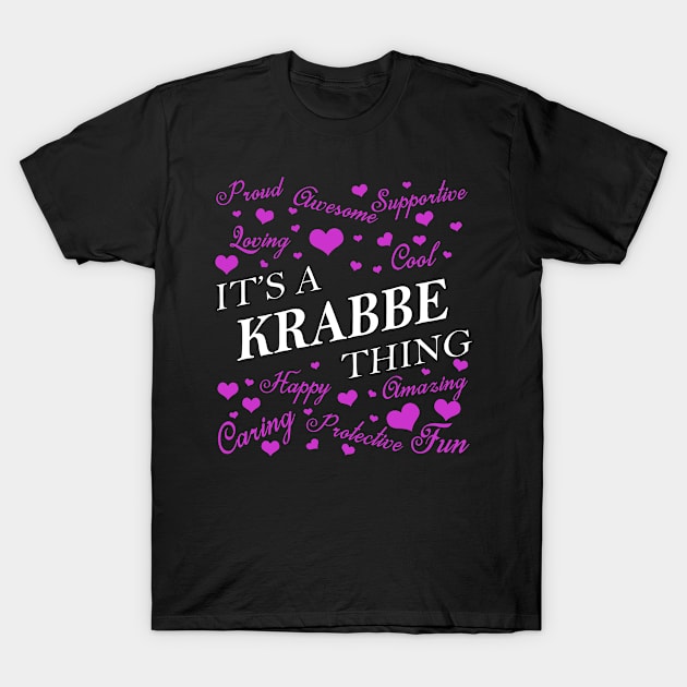 It's a KRABBE Thing T-Shirt by YadiraKauffmannkq